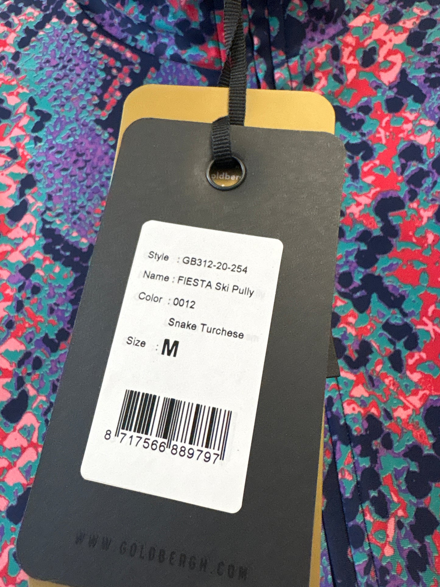 Goldbergh Fiesta Ski Pully in Snake