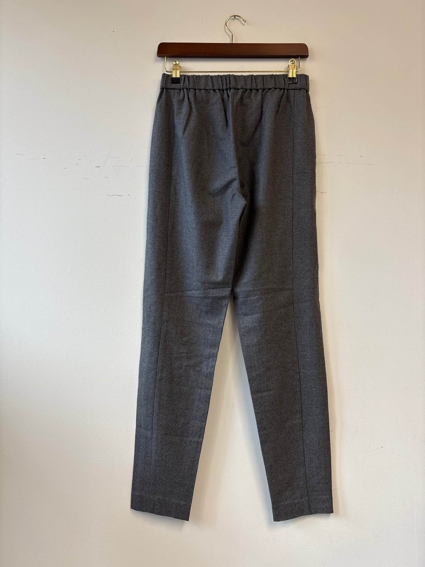 Theory Grey Wool Trousers
