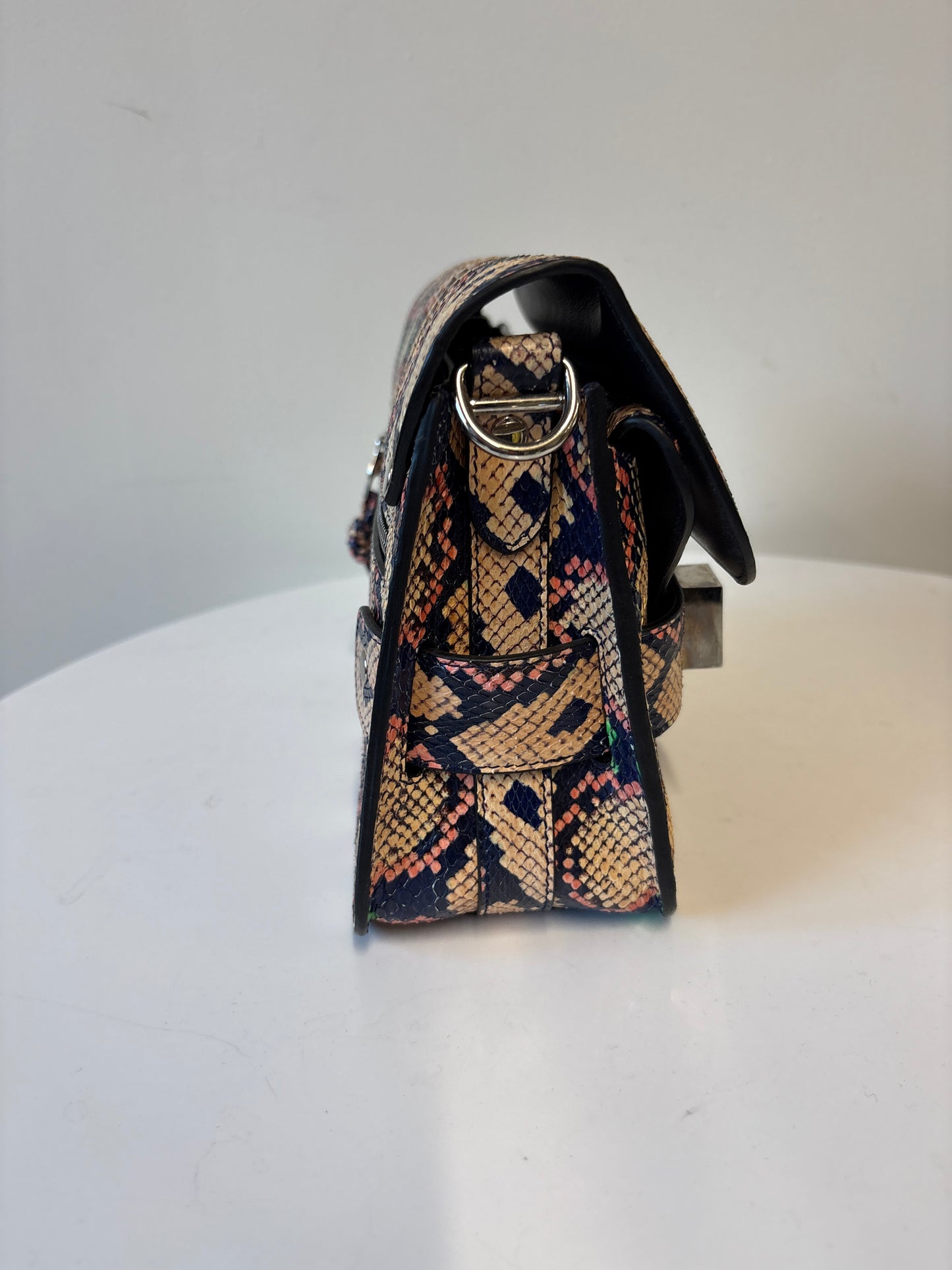 Proenza Schouler PS11 Crossbody Multi Color Snake