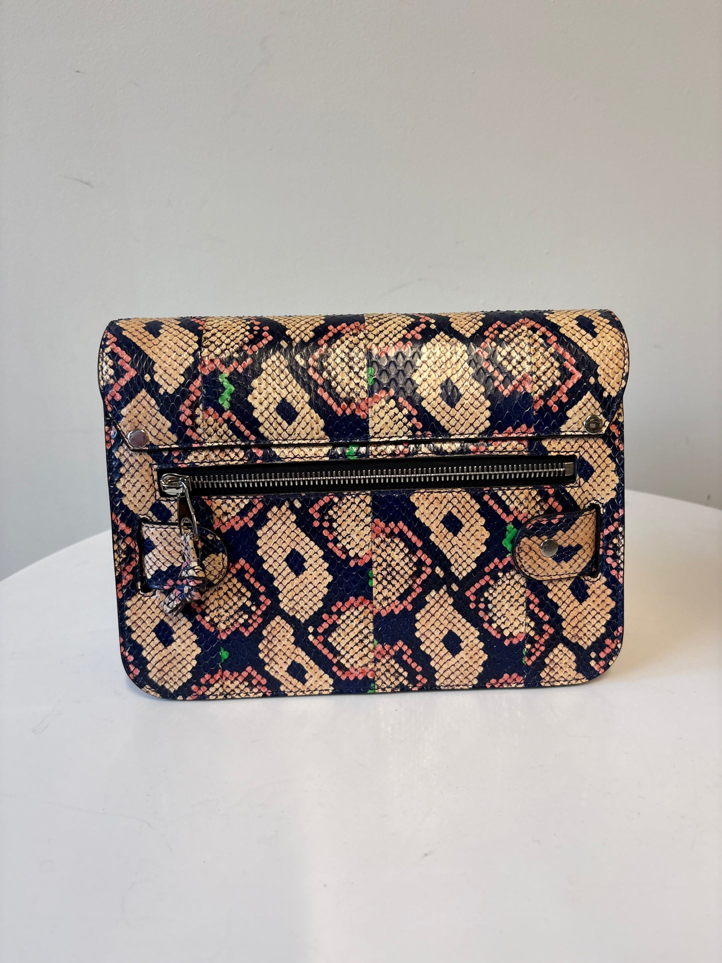 Proenza Schouler PS11 Crossbody Multi Color Snake