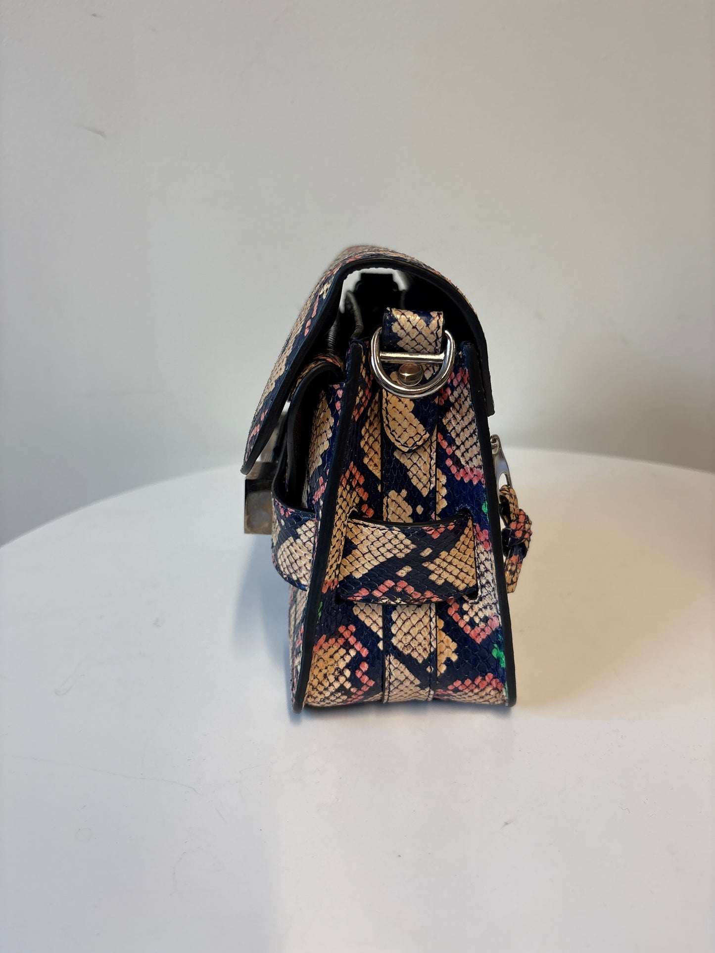 Proenza Schouler PS11 Crossbody Multi Color Snake