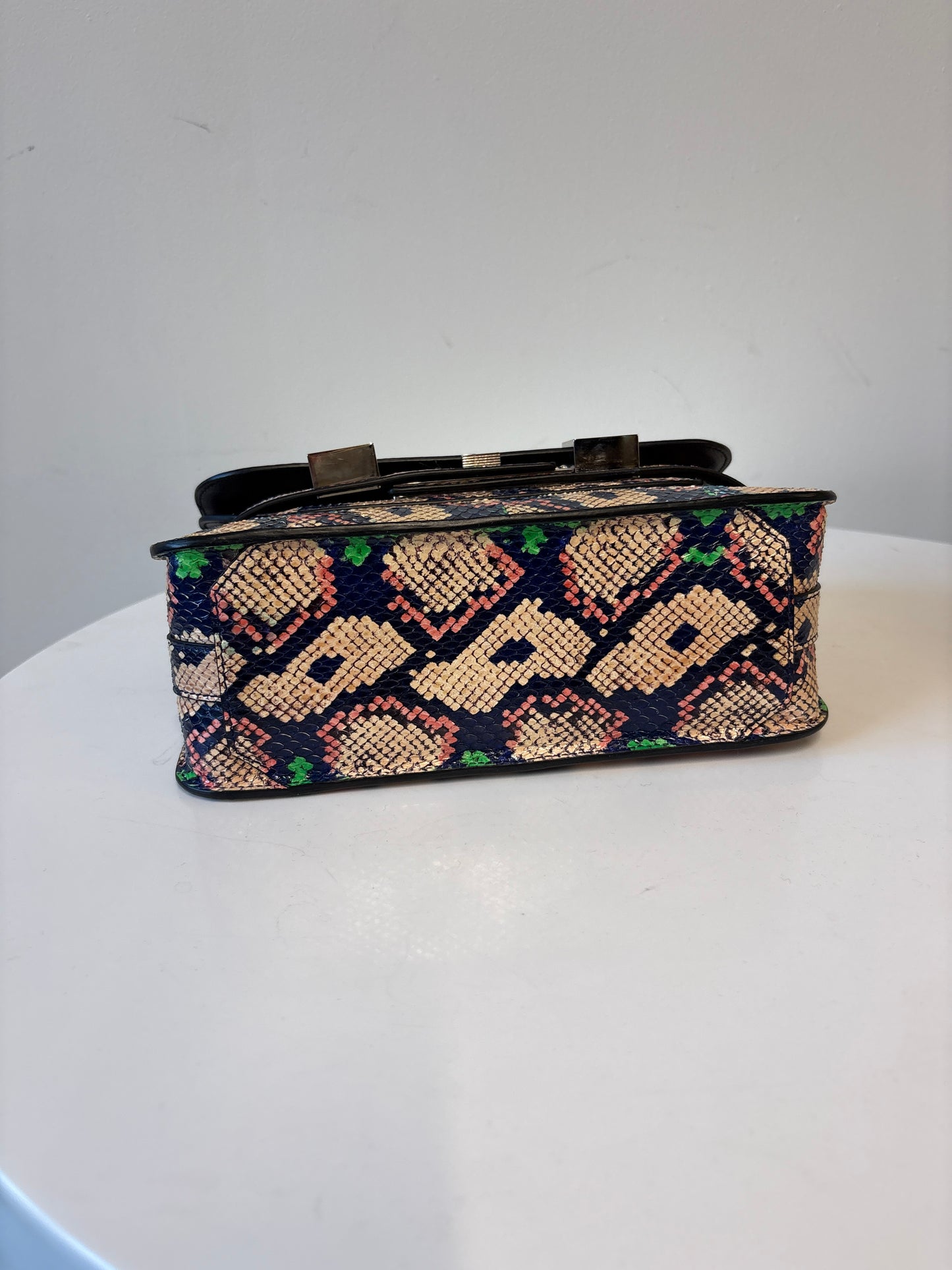Proenza Schouler PS11 Crossbody Multi Color Snake