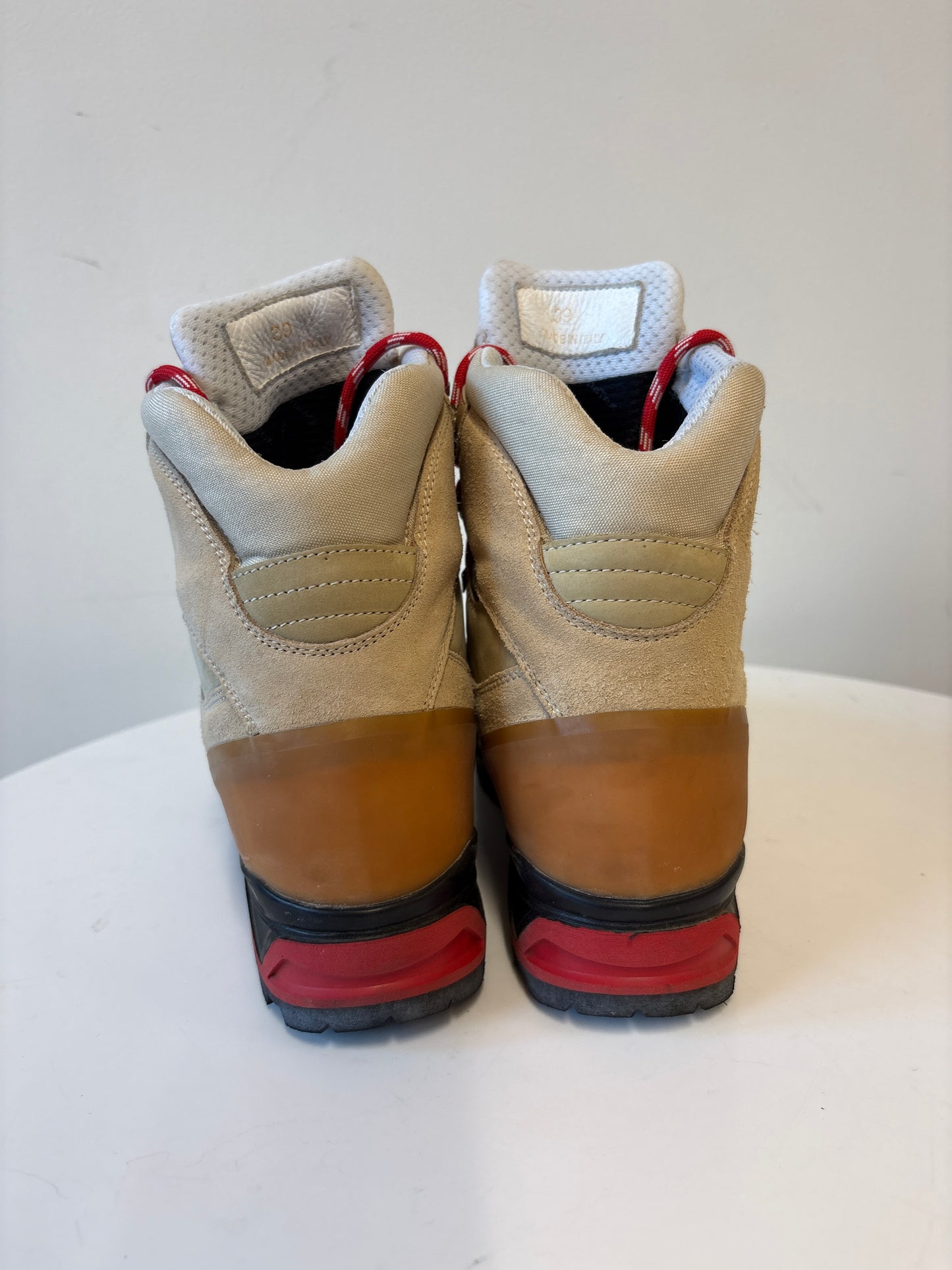 Ganni Beige Walking Sarai Boots