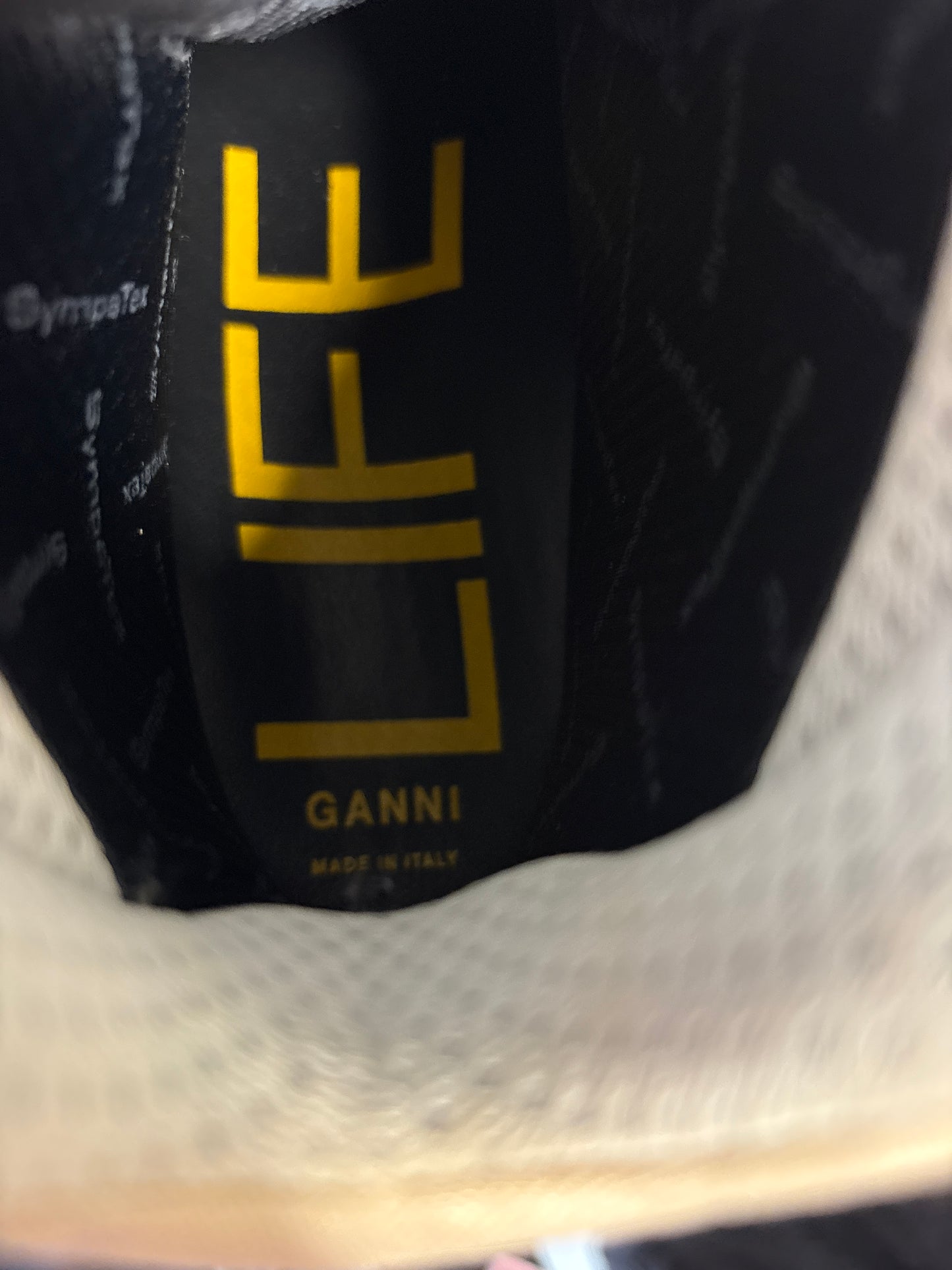 Ganni Beige Walking Sarai Boots