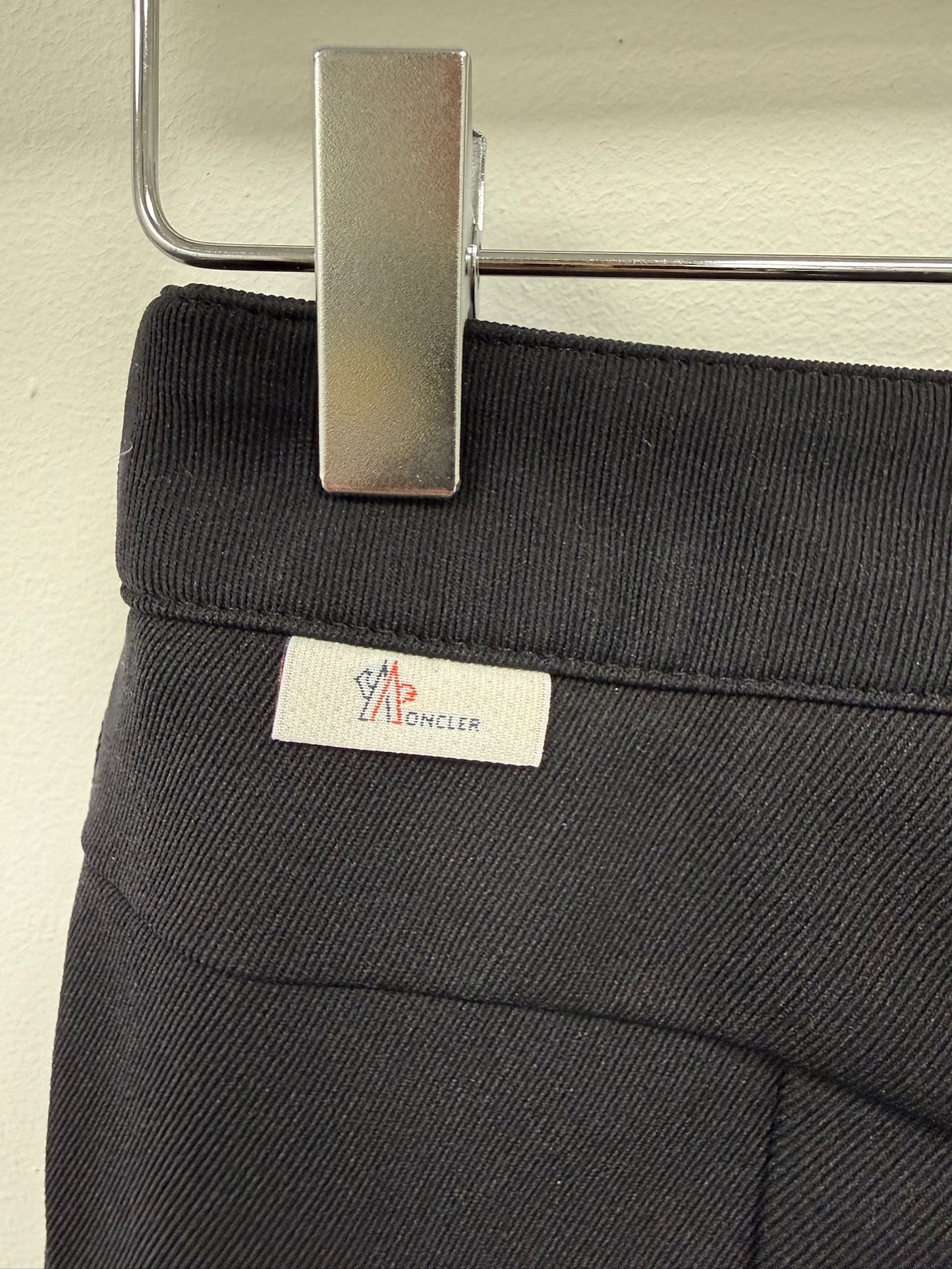 Moncler Black Stirrup Ski Trousers