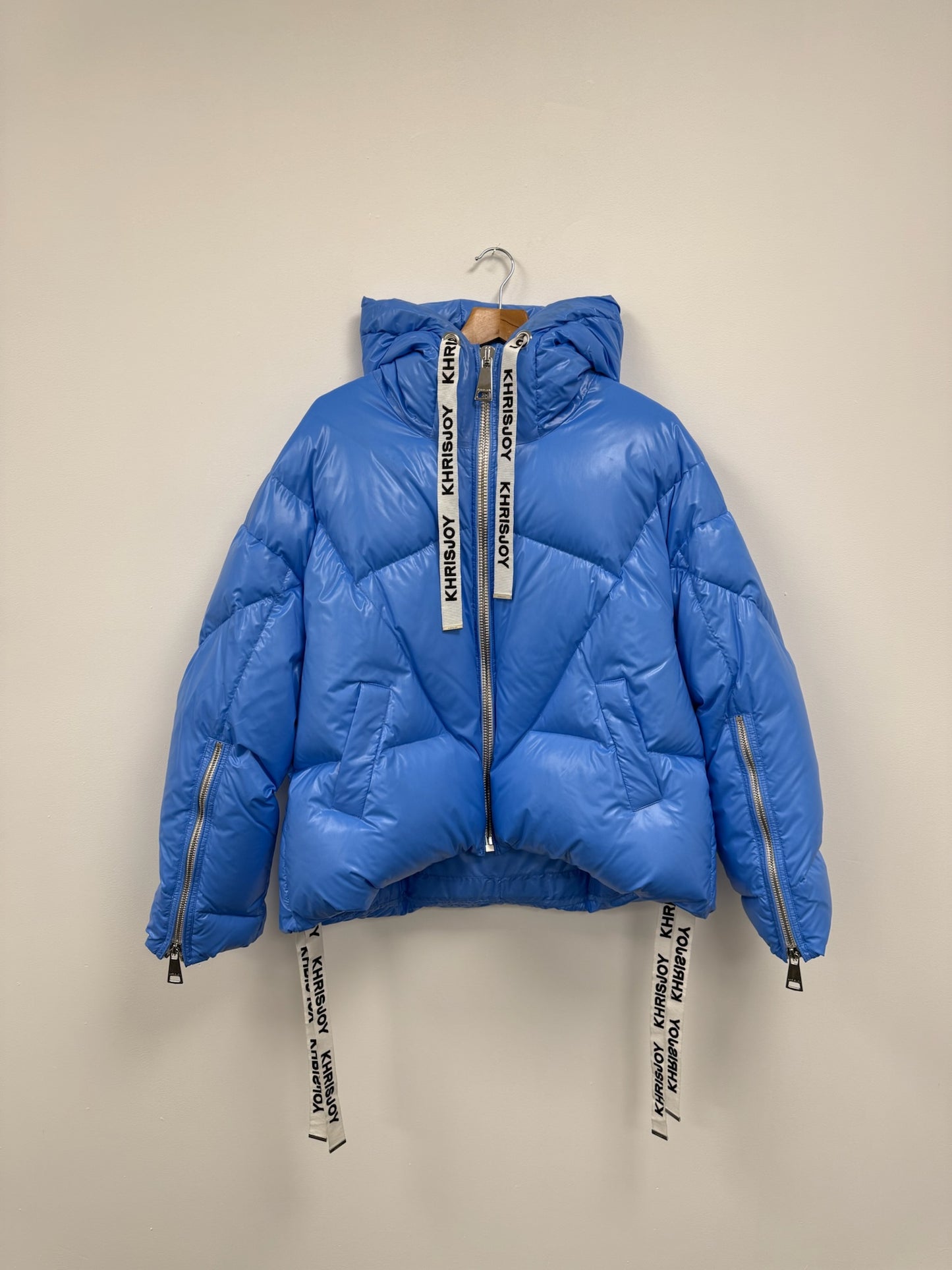 Khrisjoy Blue Khris Iconic Puffer