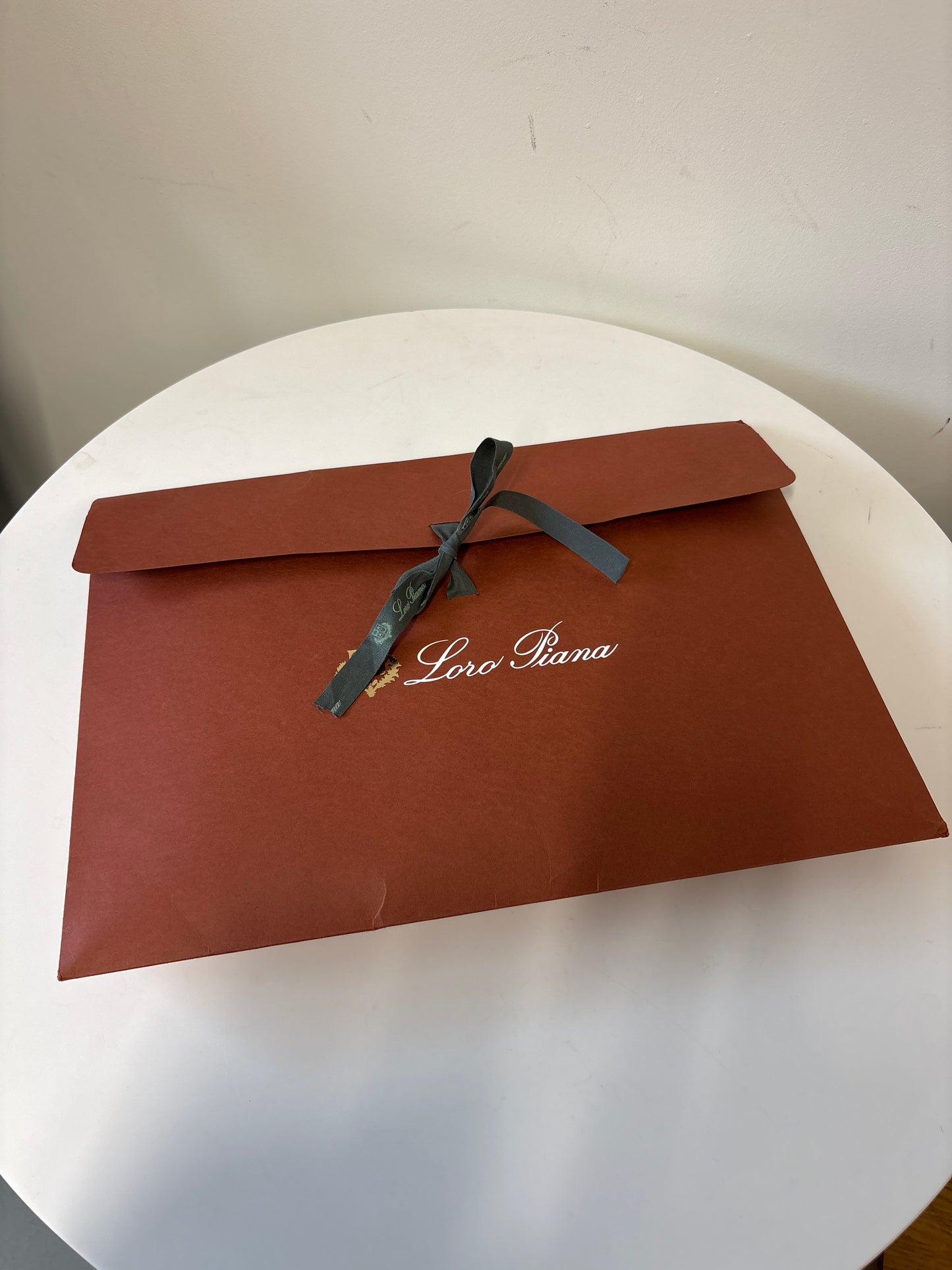 Loro Piana Purple Stola Cashmere Silk