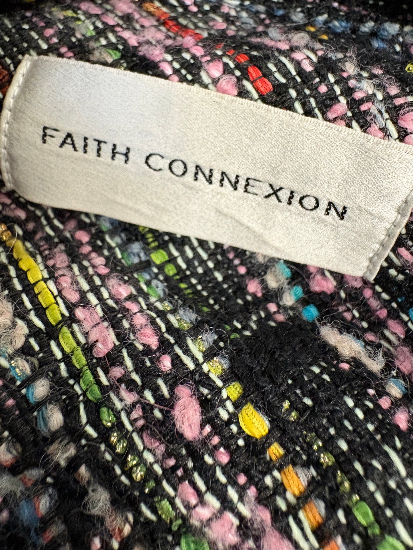 Faith Connexion Multicolour Tweed Shacket