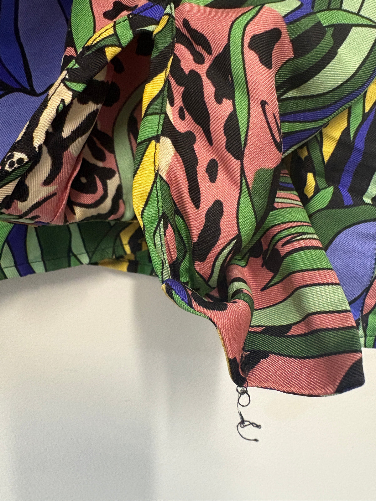 Gucci Multicolour Feline Garden Silk Shirt