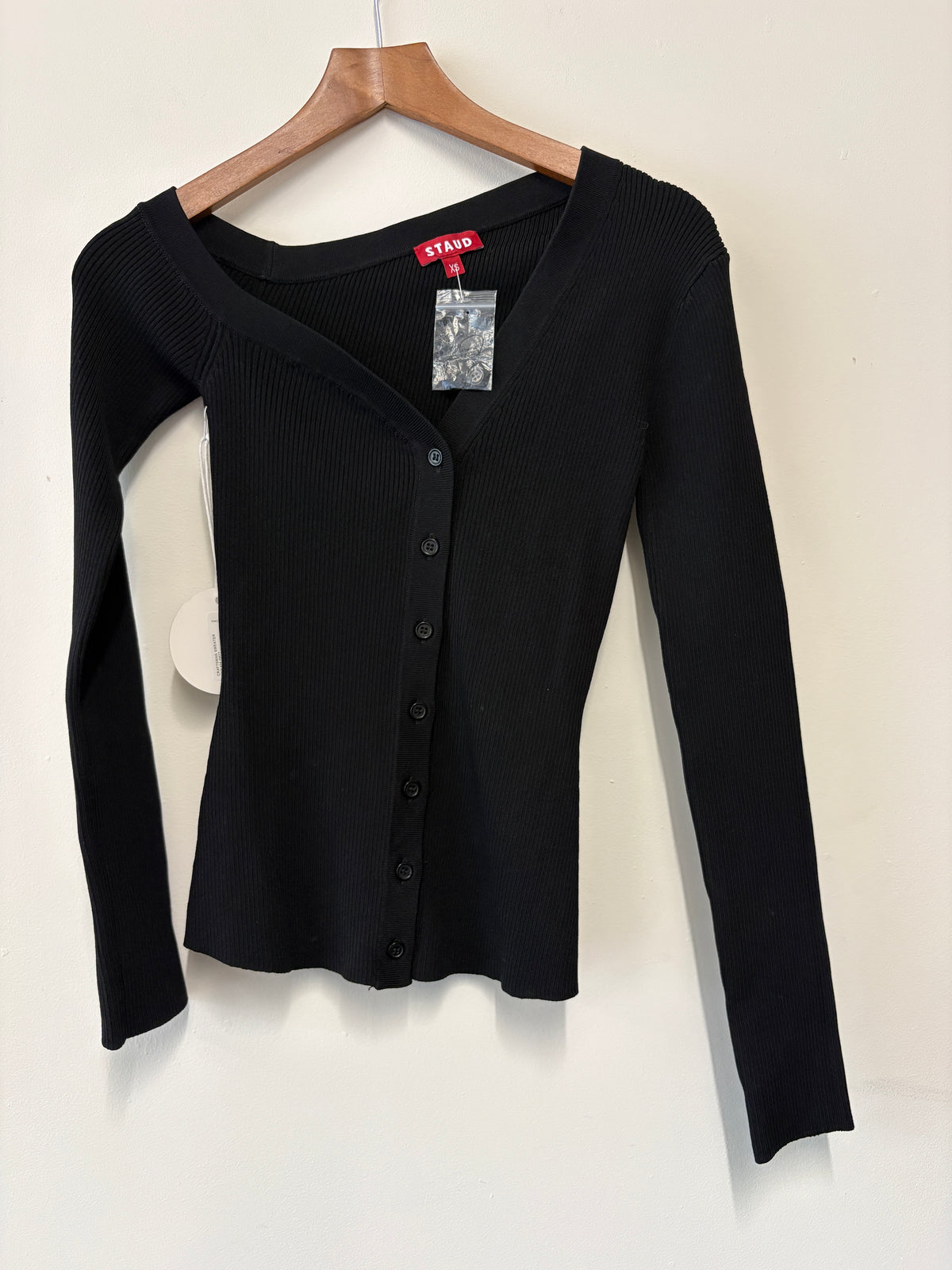 Staud Black Craftsman Sweater
