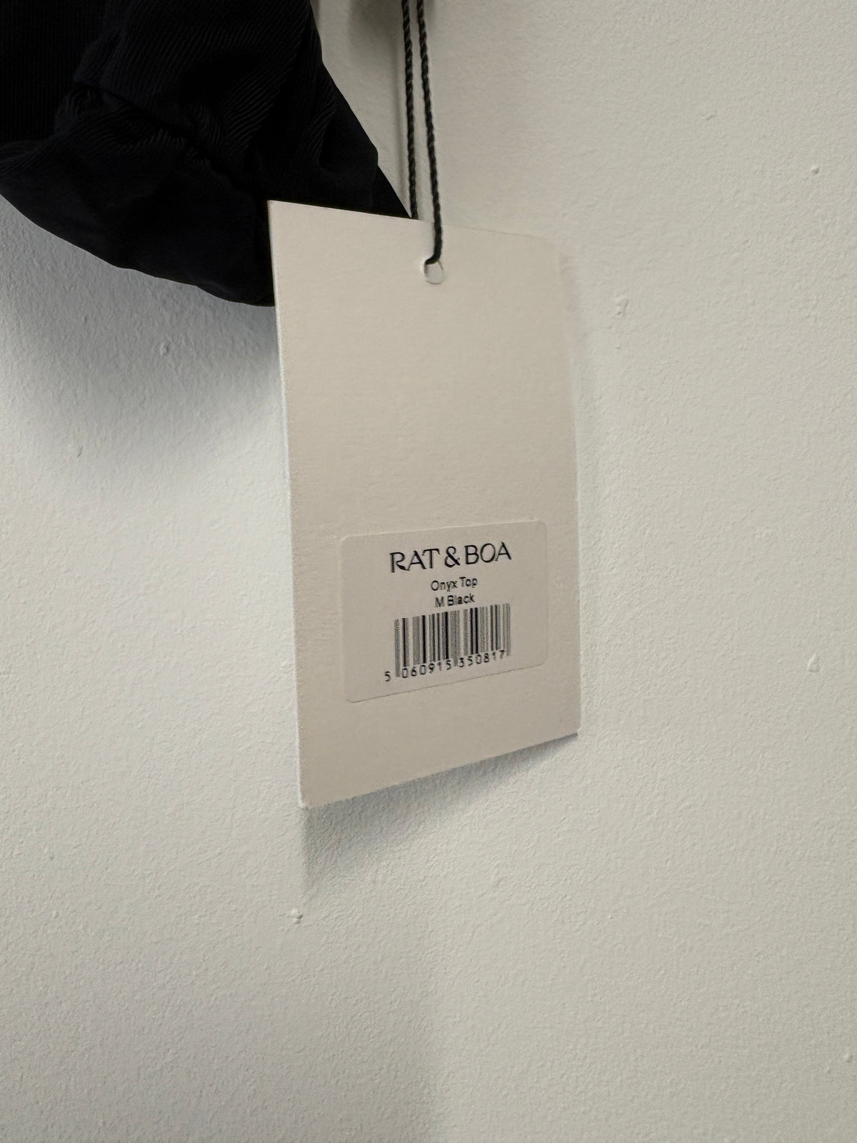 Rat & Boa Onyx Top