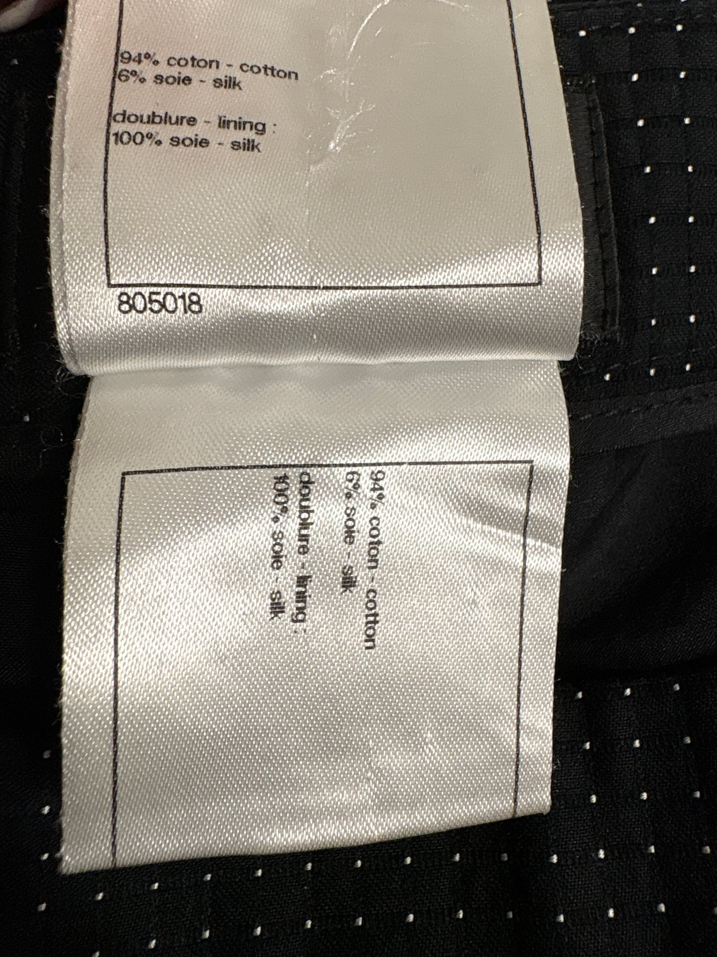 Chanel Polka Dot Wide Leg Cotton Trousers Cruise Collection 2014