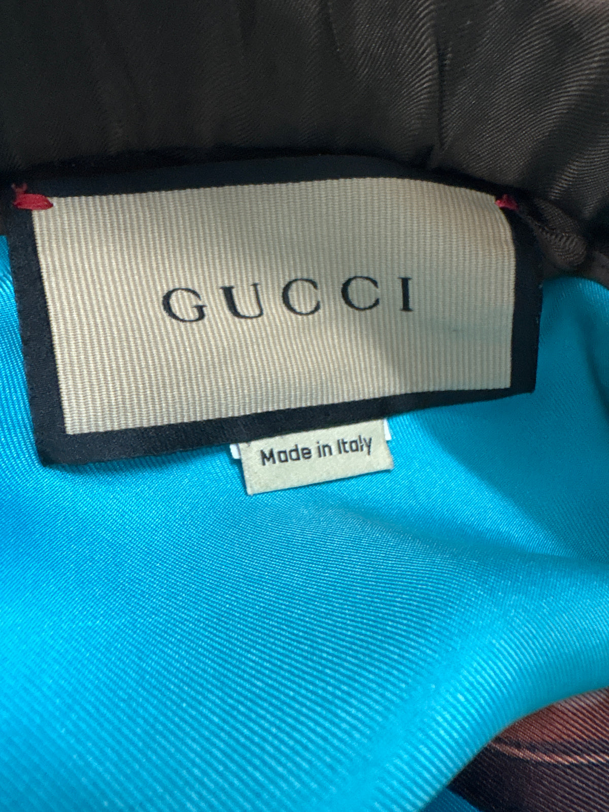 Gucci Turquoise Blue Silk Equestrian Print Shirt And Trouser Co-ord
