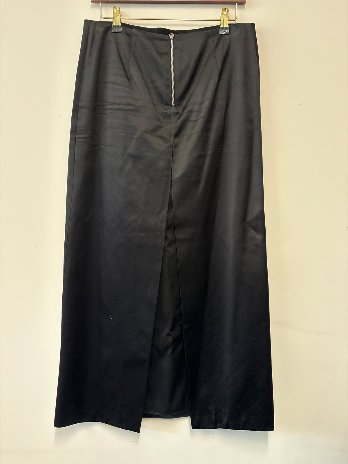 Gucci Black Zip Mid Length Skirt