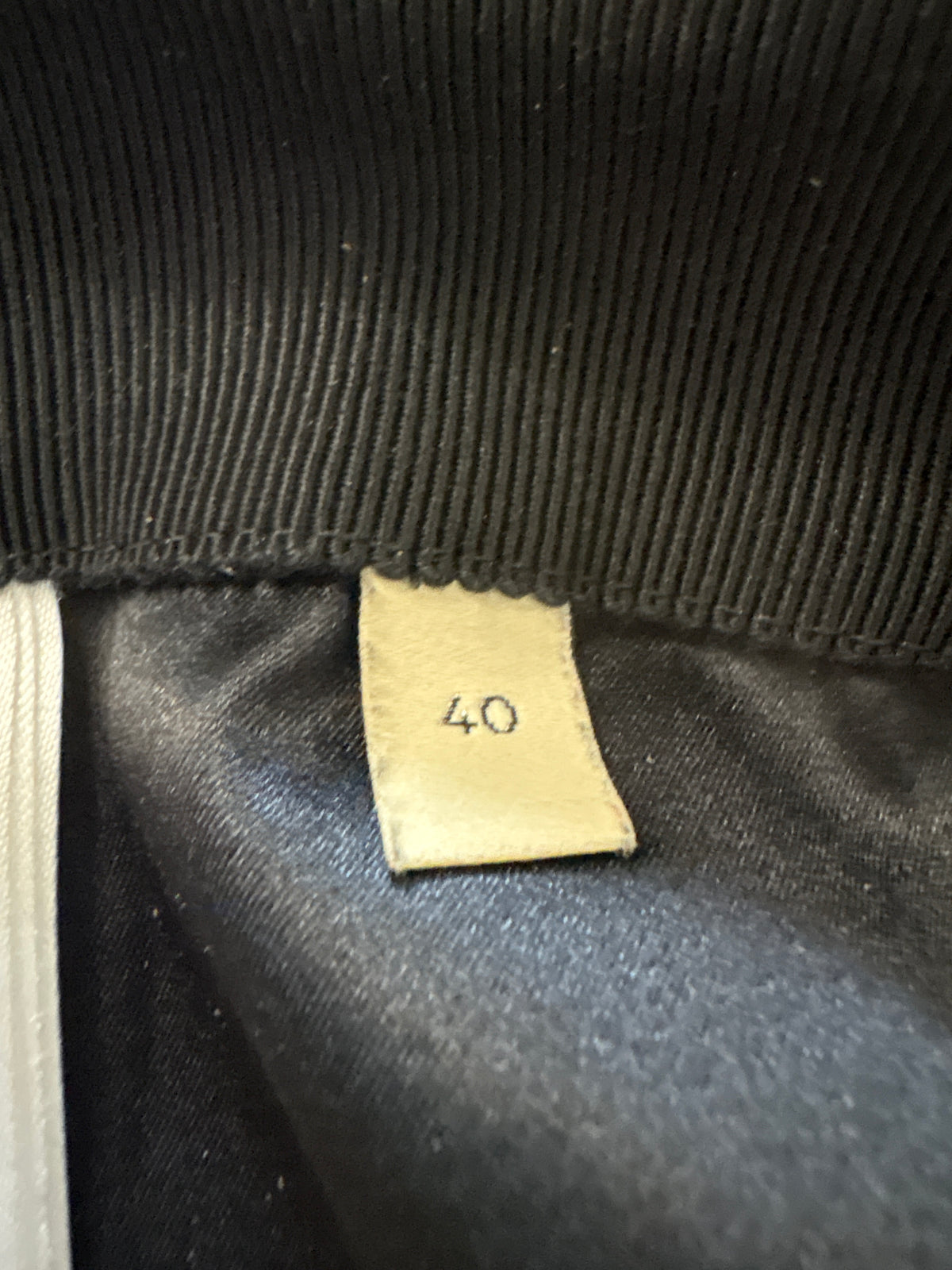 Gucci Black Zip Mid Length Skirt