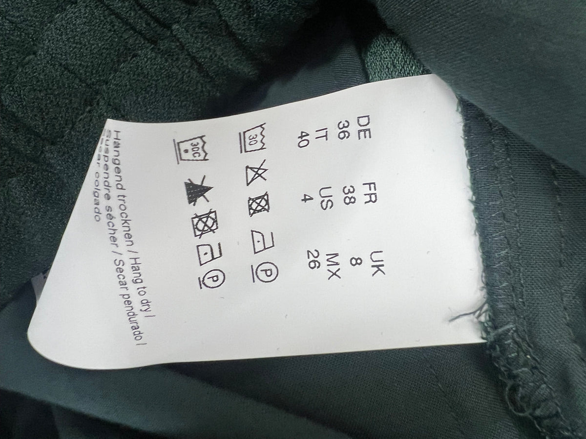 Hugo Boss Green Blazer And Trousers Suit