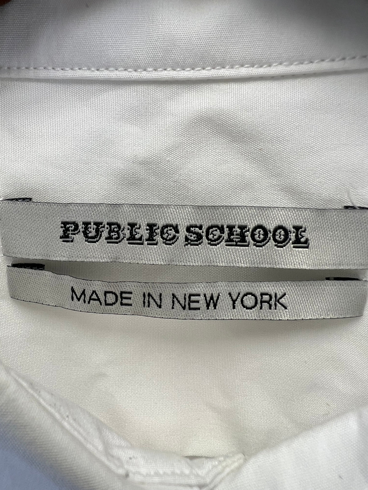 Public School New York White Technical Shirt