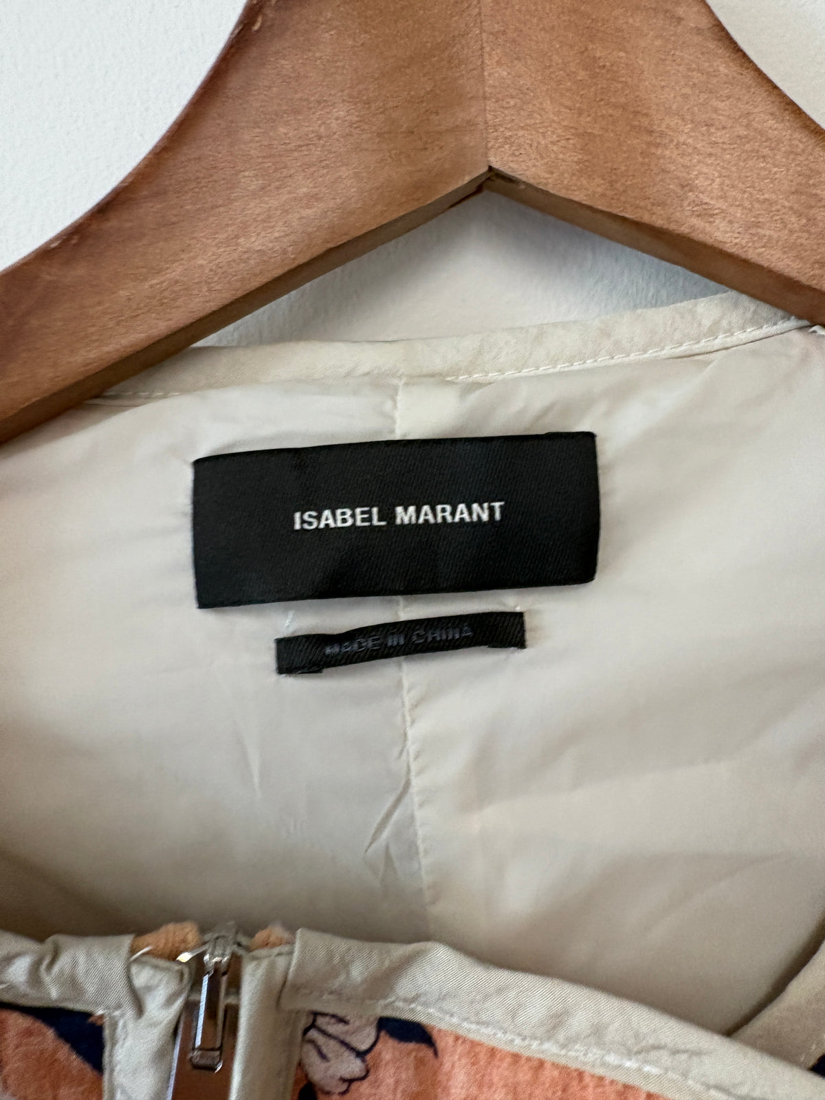 Isabel Marant Floral Print Zip Up Padded Jacket