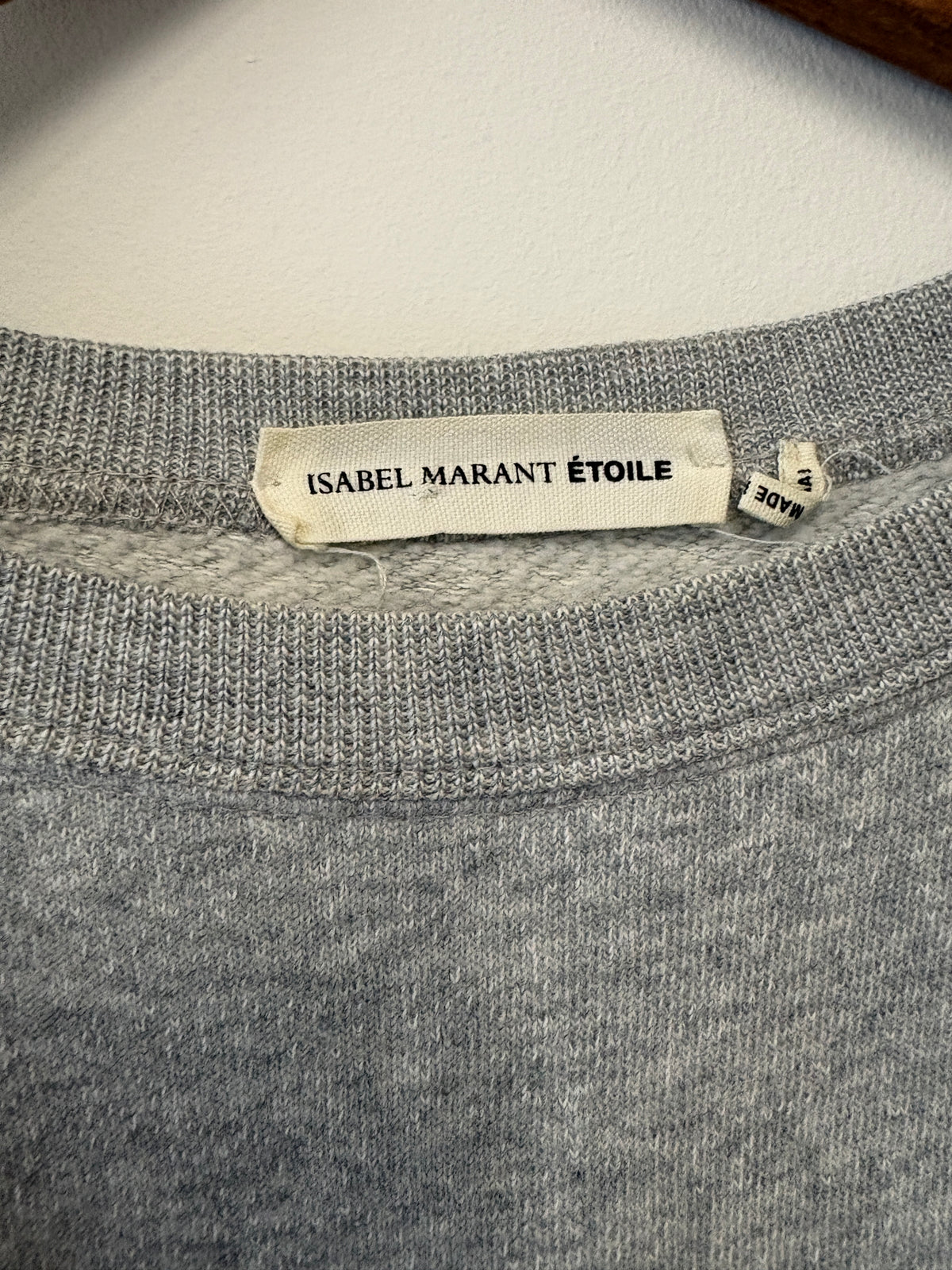 Isabel Marant Etoile Grey Sweatshirt