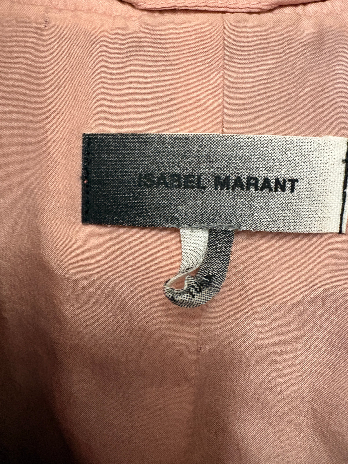 Isabel Marant Pink Denim Padded Jacket