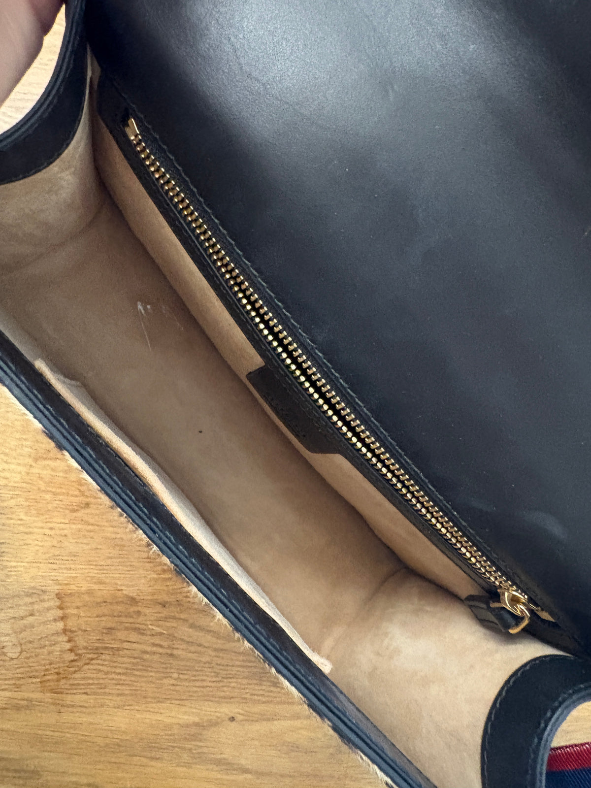 Gucci Leopard Print Sylvie Gold Chain Handbag