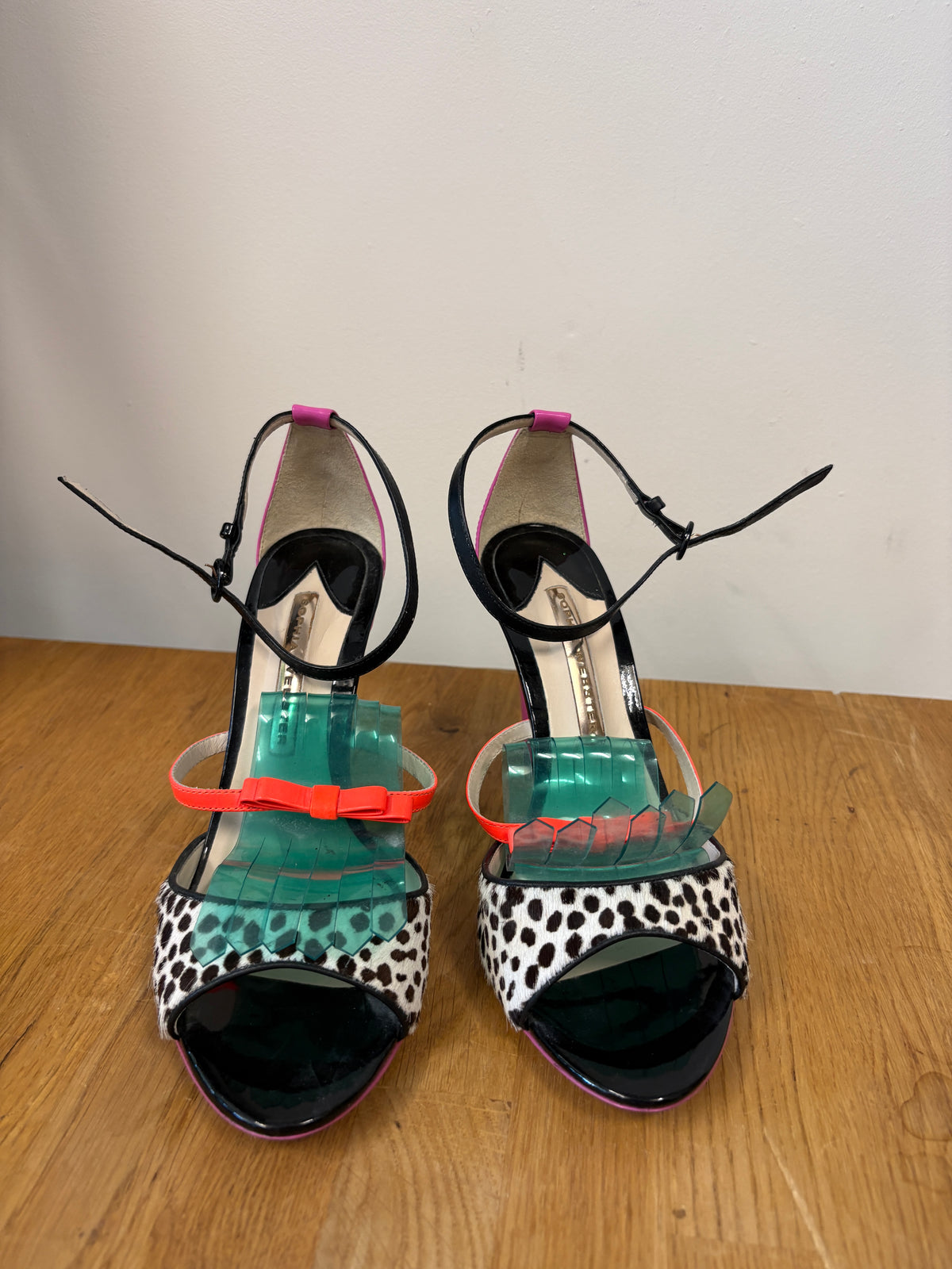 Sophia Webster Verity Polka Dot Heels
