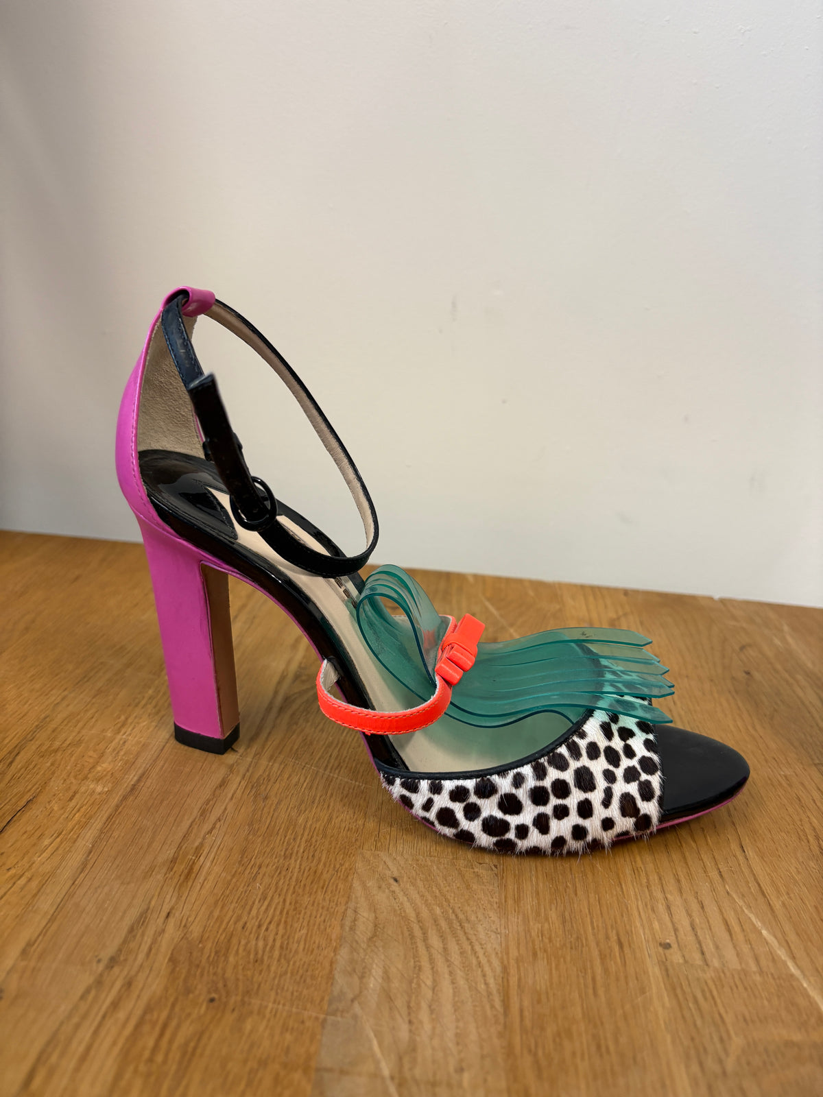 Sophia Webster Verity Polka Dot Heels