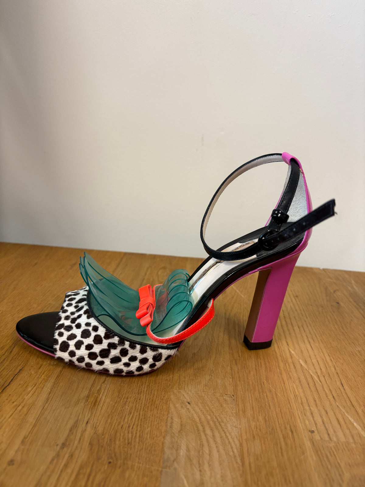 Sophia Webster Verity Polka Dot Heels