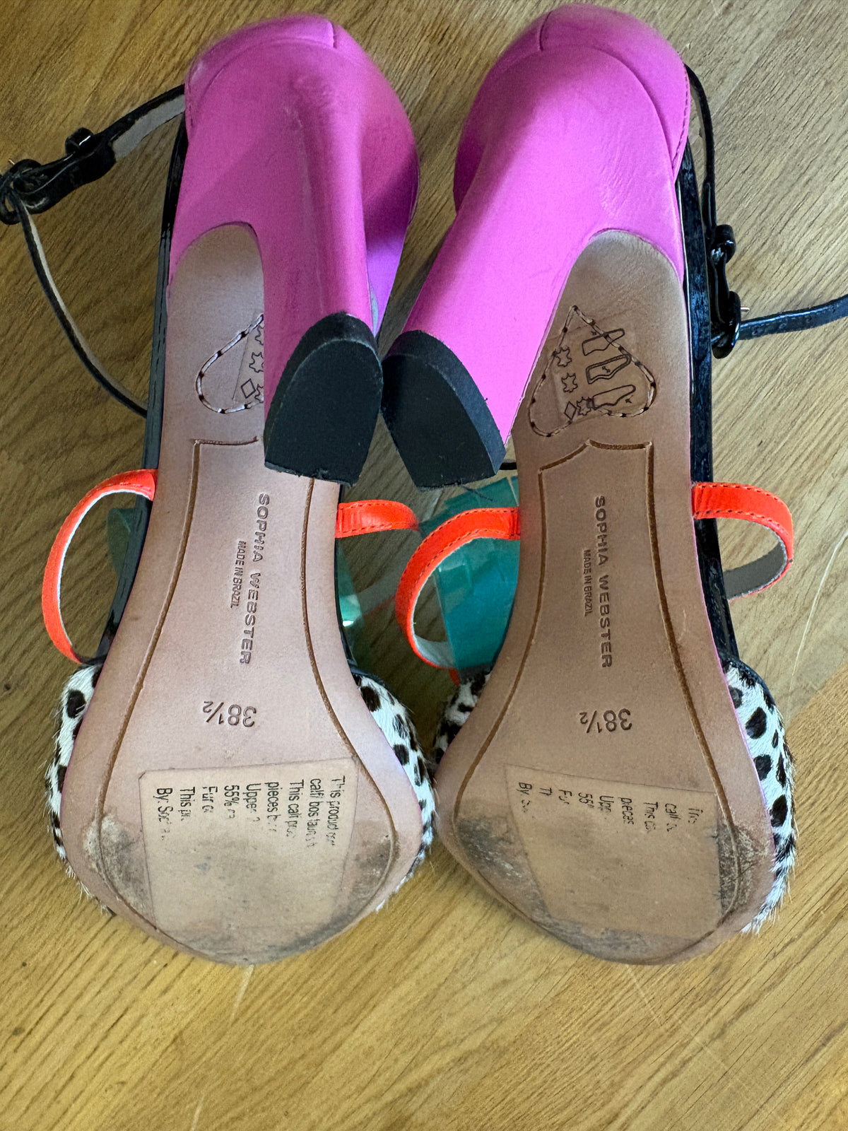 Sophia Webster Verity Polka Dot Heels