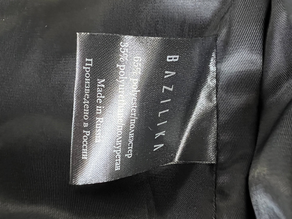 Bazilika Black Faux leather Jacket