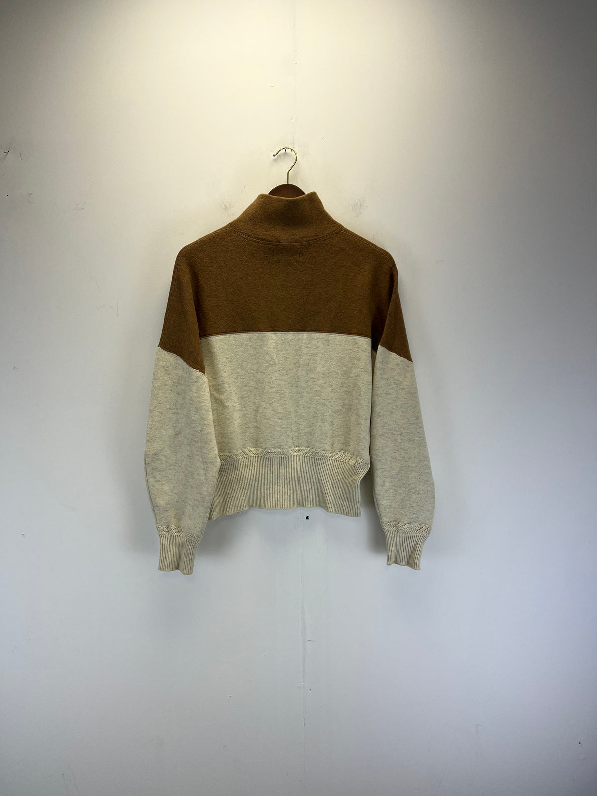 Isabel Marant Logo Half Zip Sweater