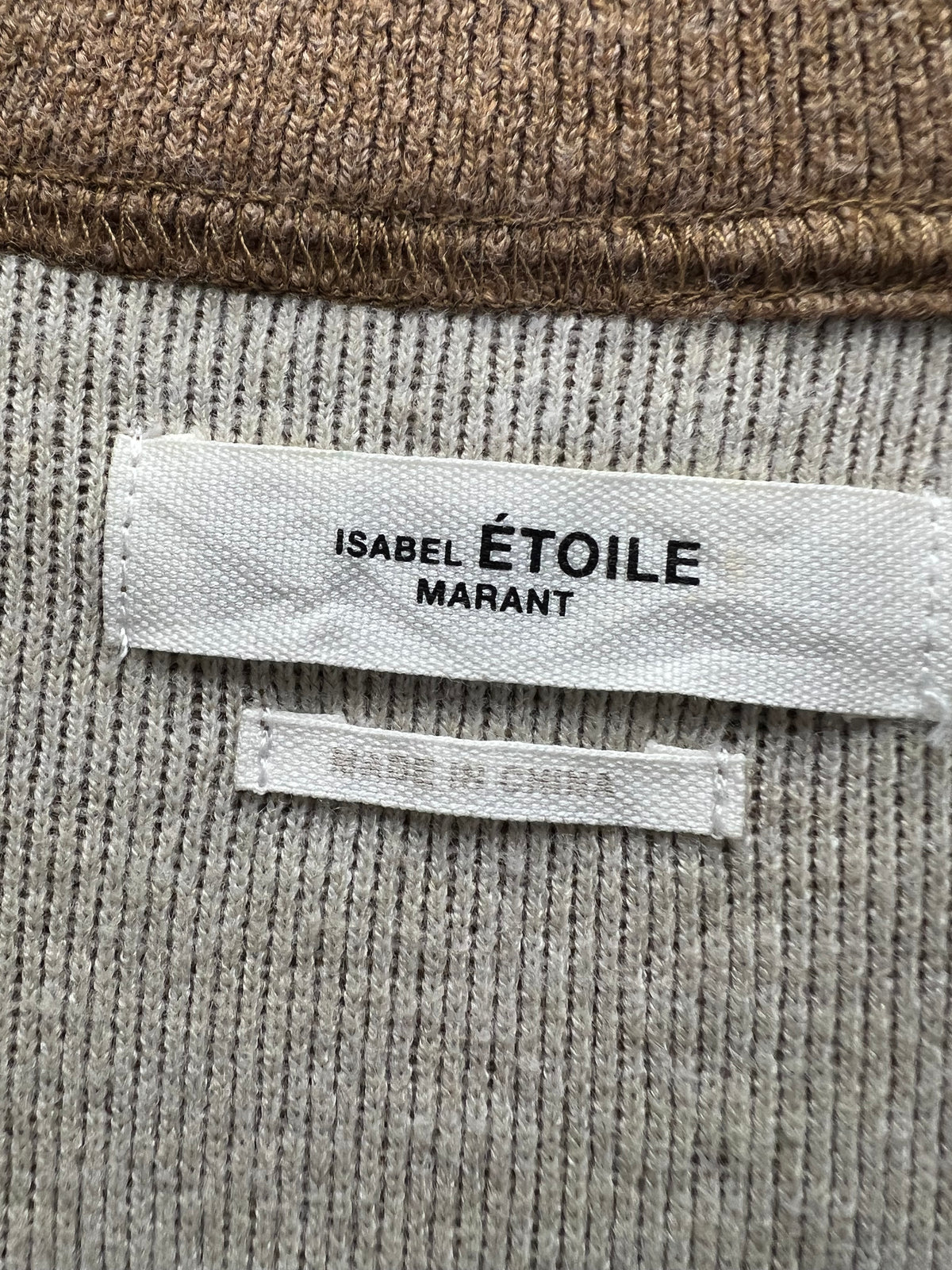 Isabel Marant Logo Half Zip Sweater