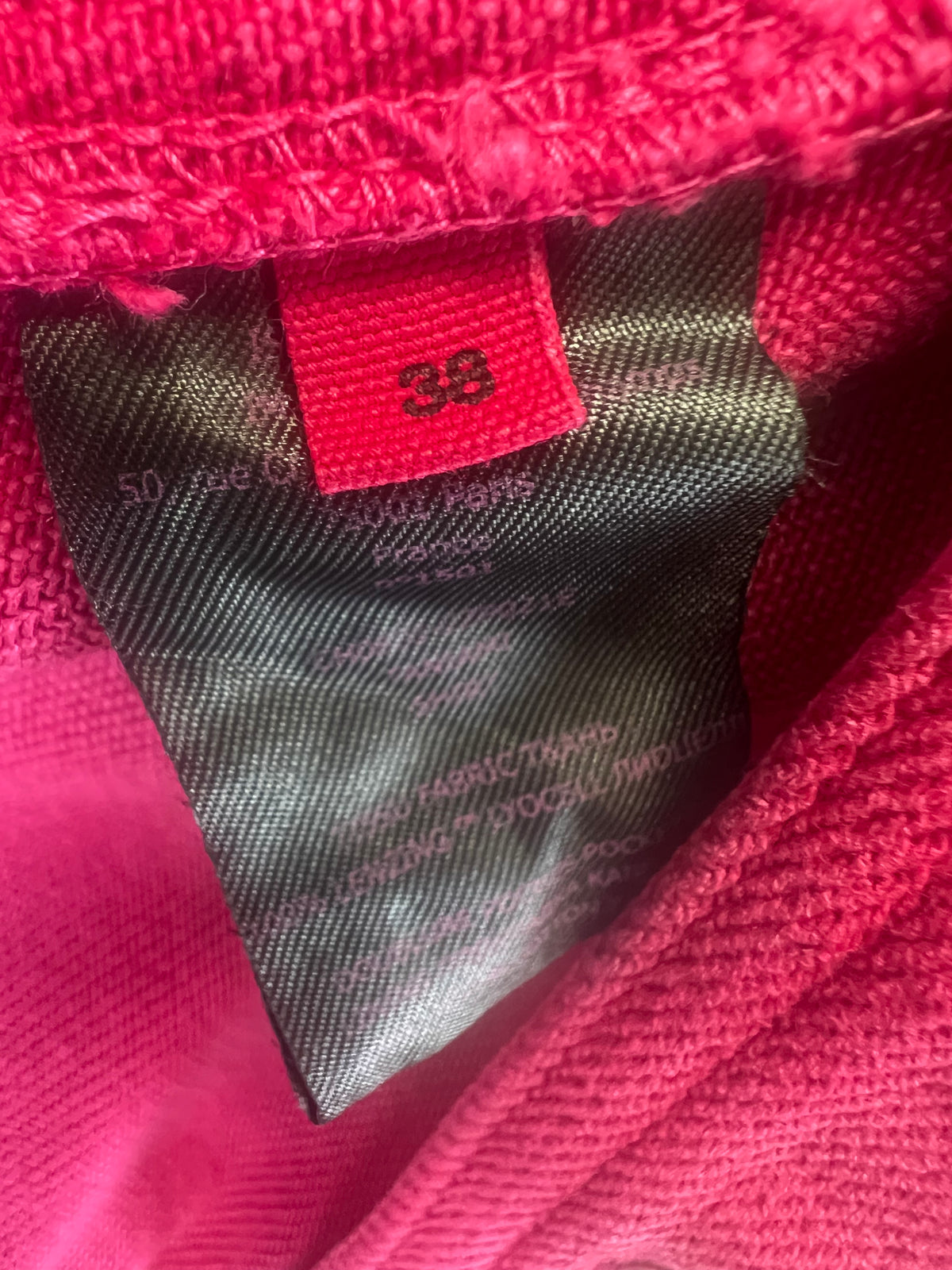 Isabel Marant Dark Pink Taniami Denim Shirt