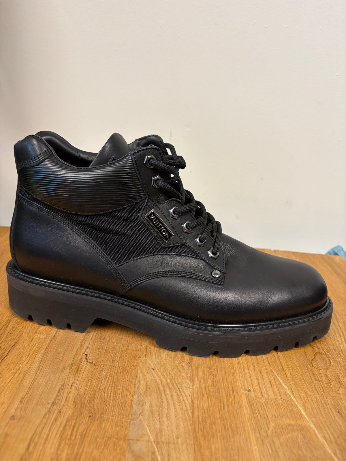 Louis Vuitton Black Oberkampf Ankle Boots