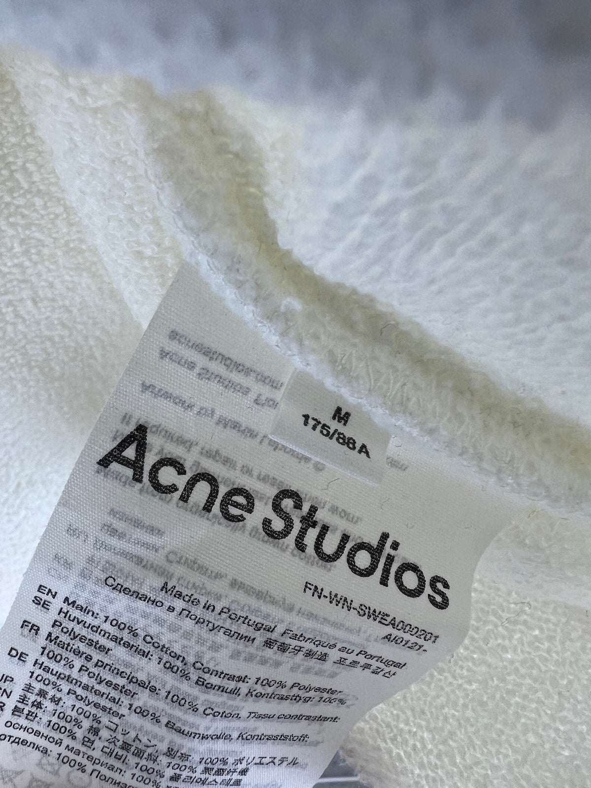 Acne studios Cream Horse Graphic Sweater
