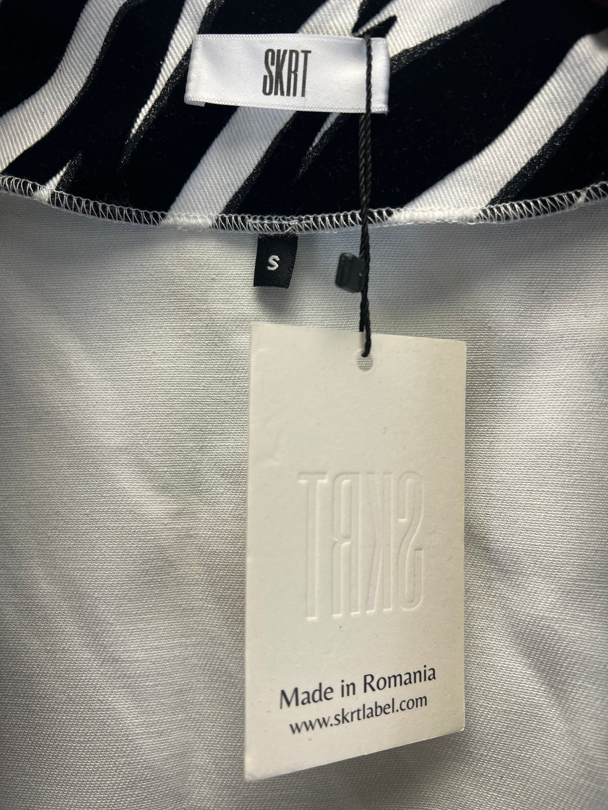 SKRT Zebra Print Gisella Blazer