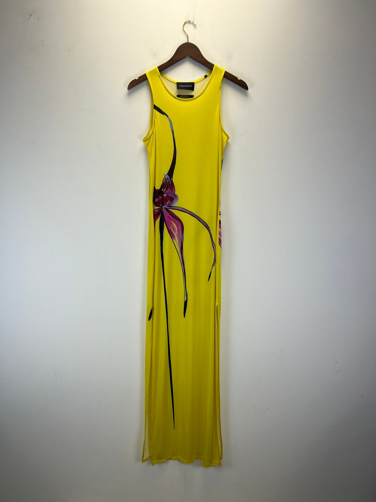 Louisa Ballou Yellow Maxi Dress