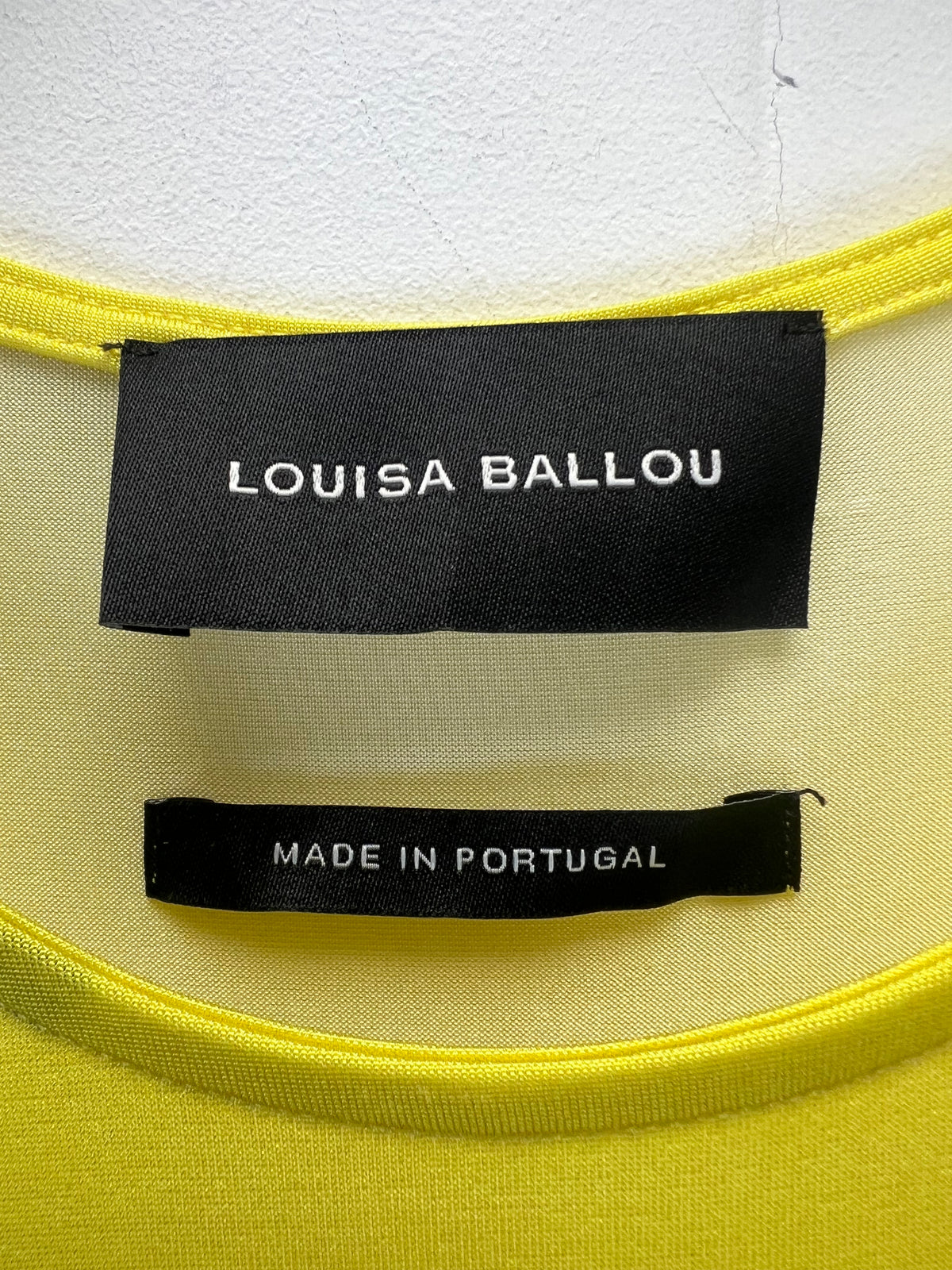 Louisa Ballou Yellow Maxi Dress