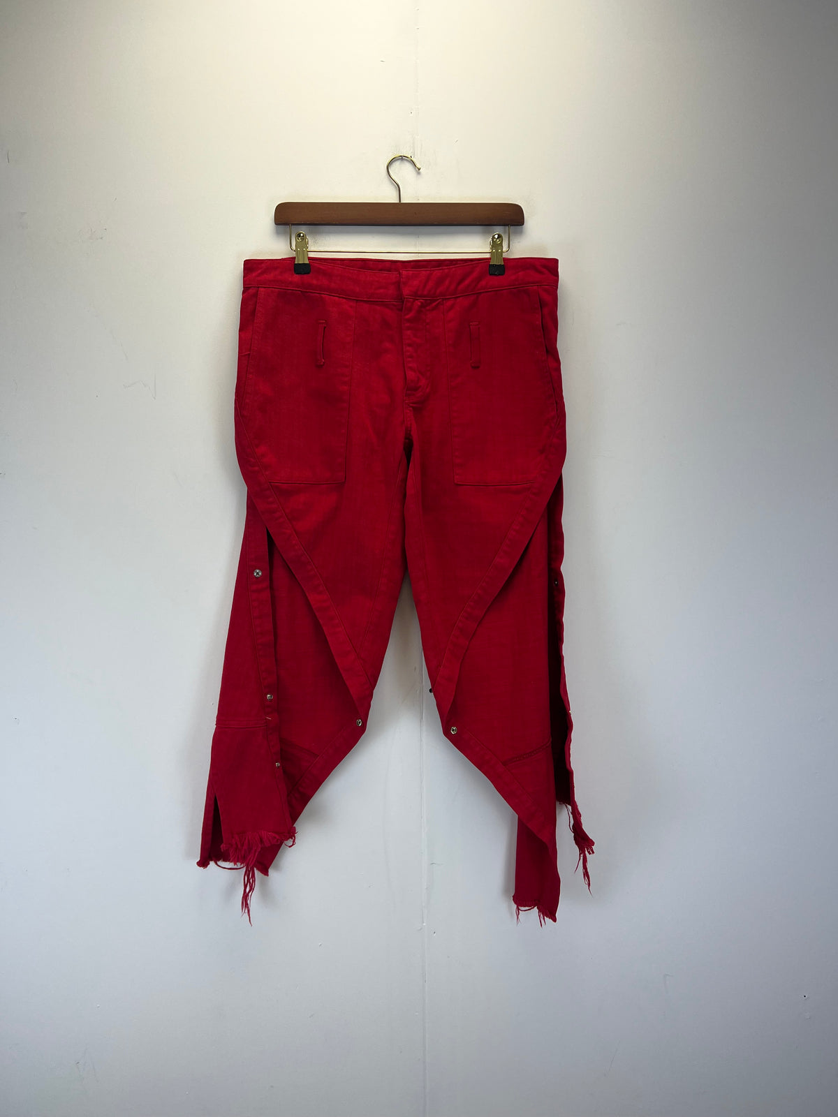 Marques Almeida Red Jeans