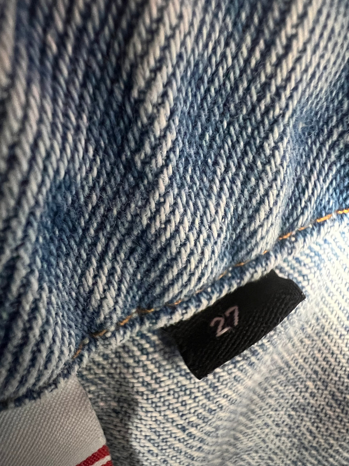 GCDS blue denim mini skirt