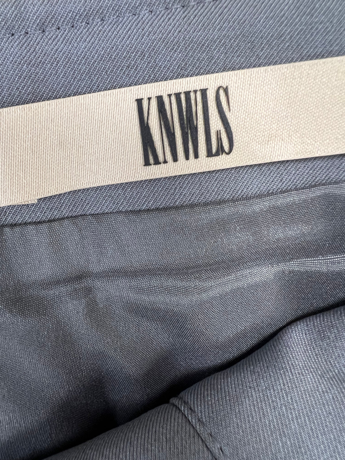 Knwls Grey Lethal Mini Skirt