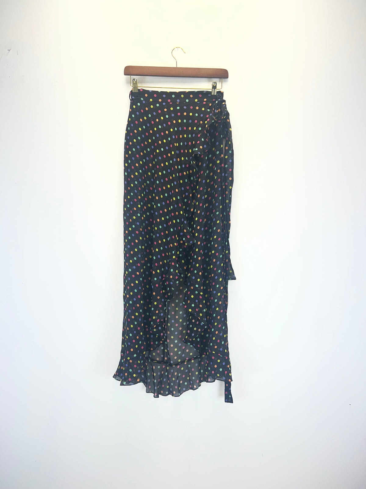 Agent Provocateur polka dot skirt and top set