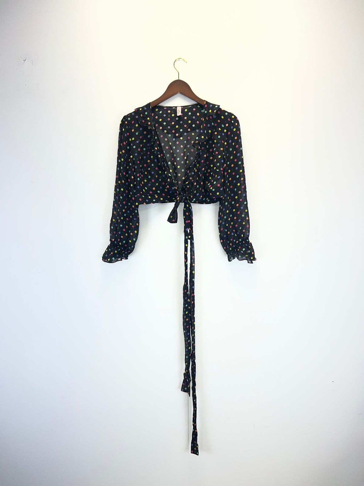 Agent Provocateur polka dot skirt and top set