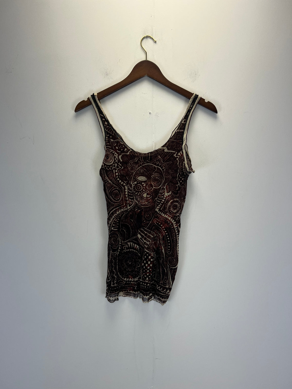 Jean Paul Gaultier Vintage Trible Vest Top