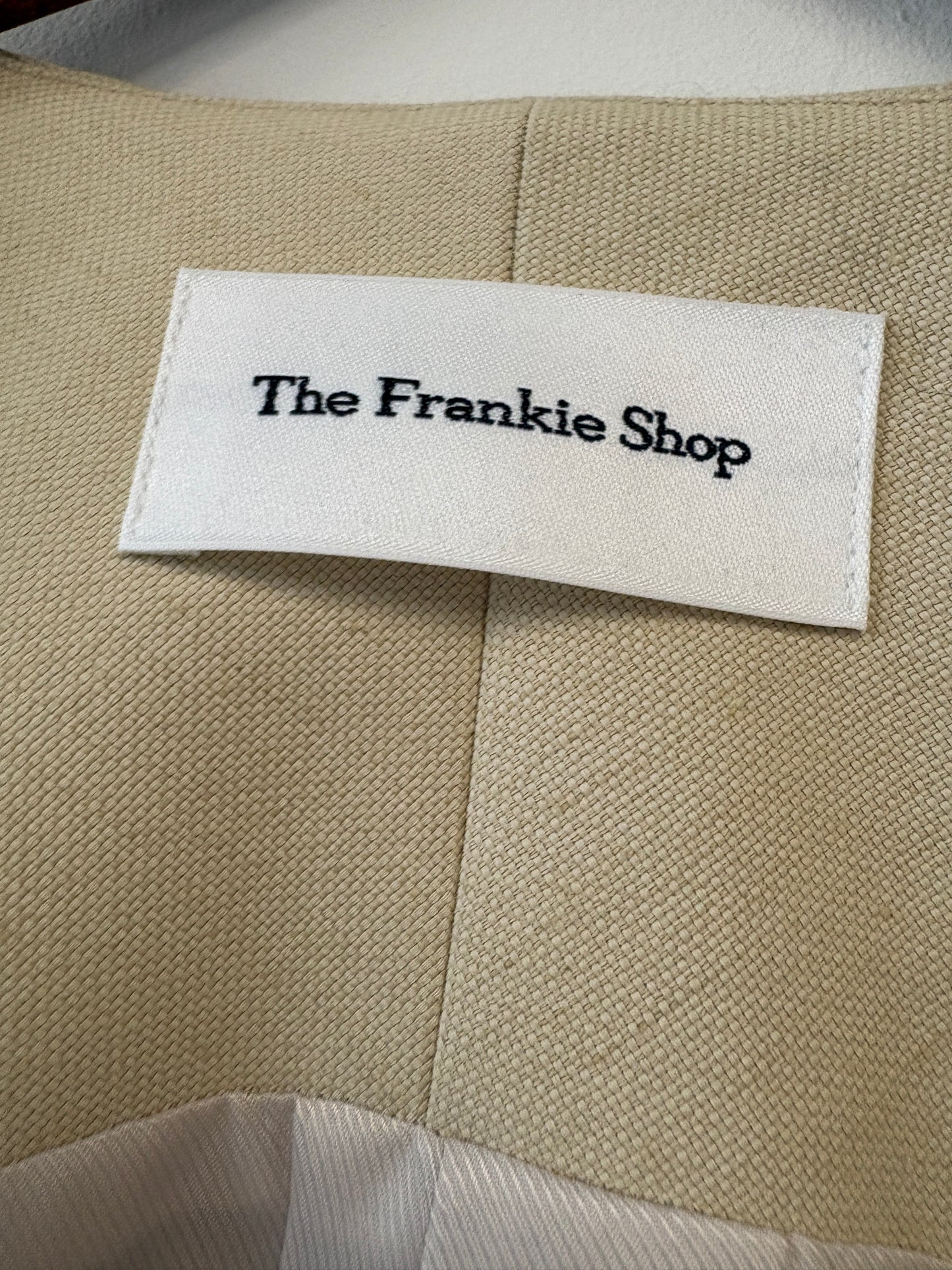 The Frankie Shop Beige Waistcoat