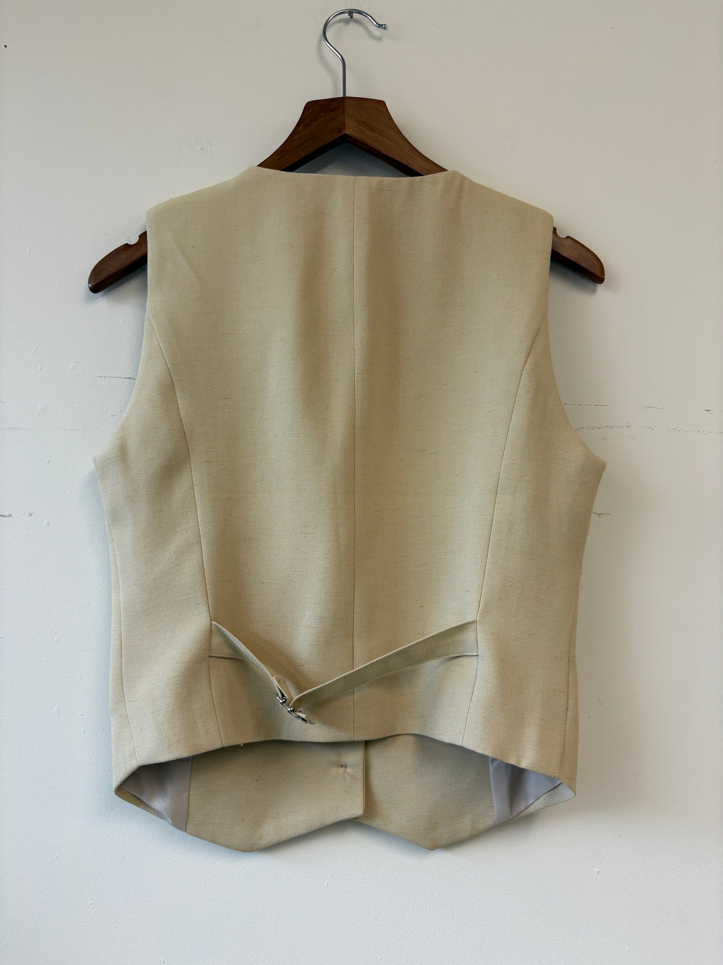 The Frankie Shop Beige Waistcoat