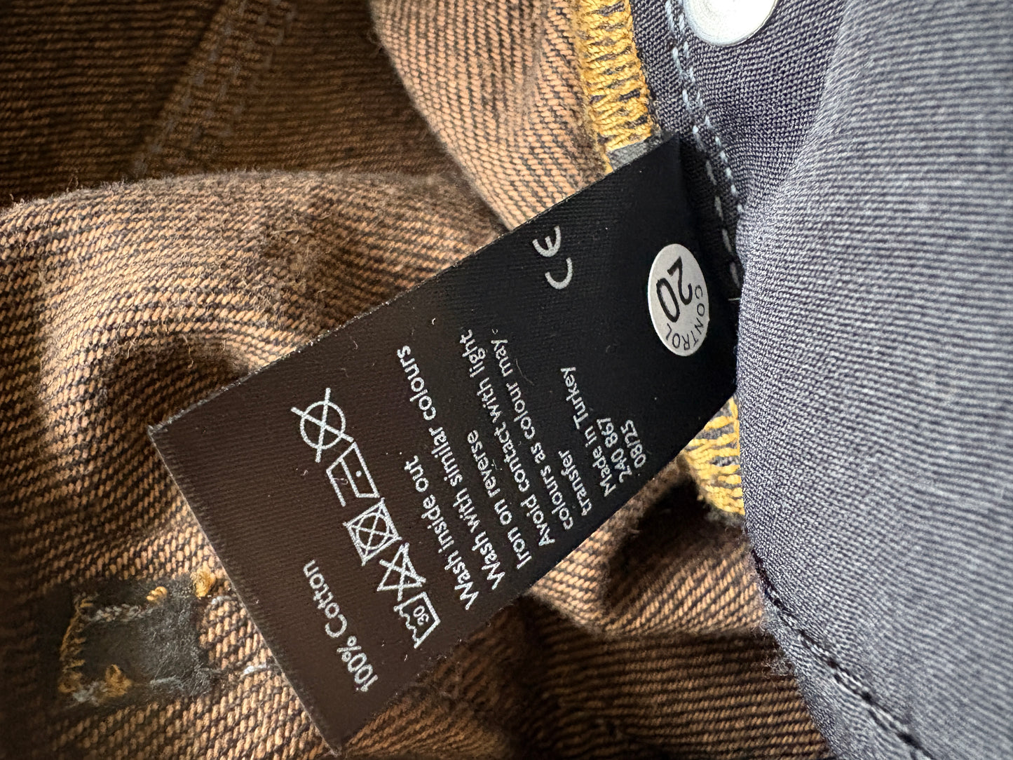 John Lewis x Rejina Pyo Brown Wash Jeans
