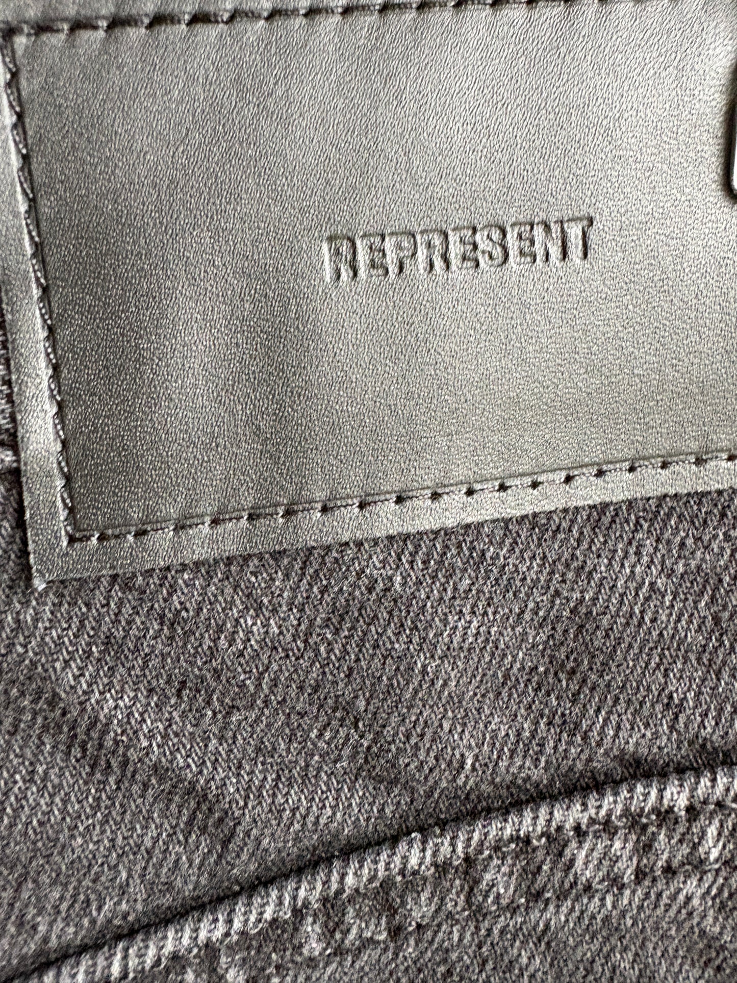 Represent Ovoid Jean Washed Black