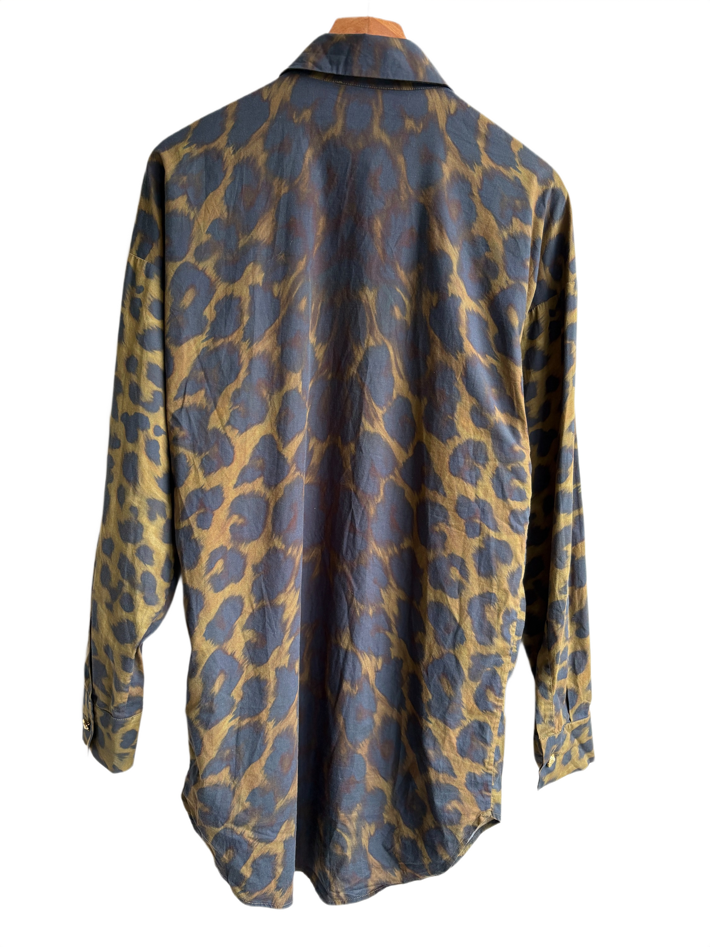 Versus Versace Leopard Print Shirt