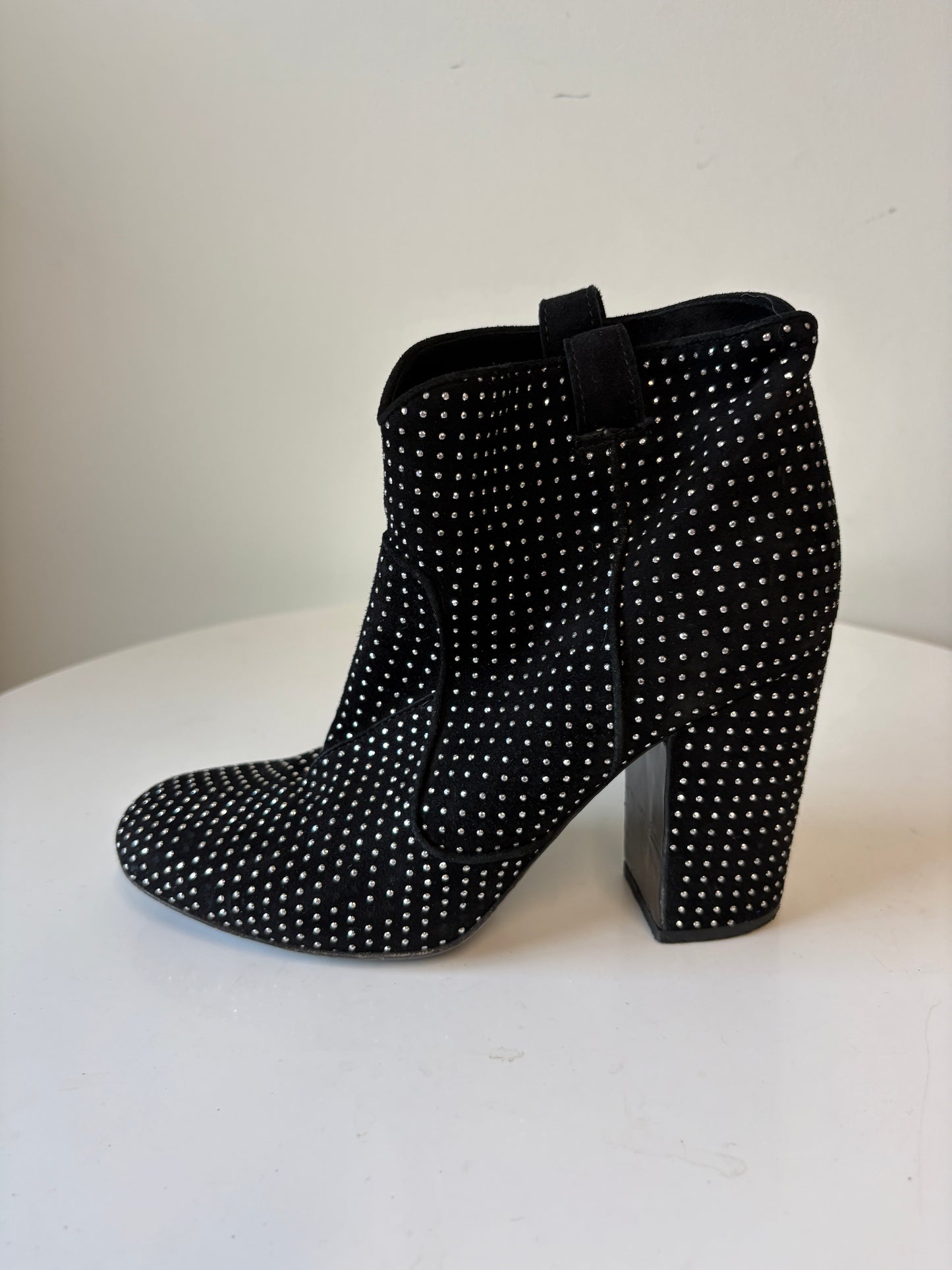Laurence Dacade Silver Studded Ankle Boots